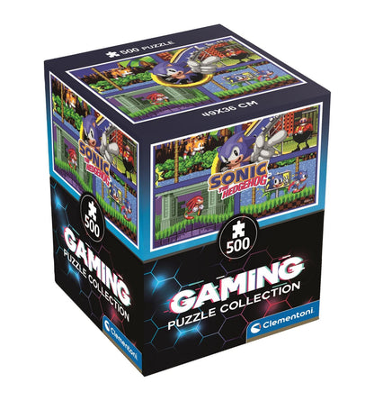 Clementoni SEGA Sonic 500 Teile | Sonic Puzzle Erwachsene in 49 x 36 cm - Puzzle Erwachsene anspruchsvoll von Clementoni 35808