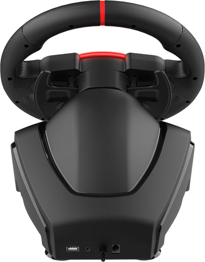 Subsonic Superdrive 270 GT Racing Wheel Xbox Series Switch 2/Switch PS4 PC | Steering Wheel, Dual Joysticks, Pedals, Gear Shifter for GTA 6 & Farming Simulator - Vibration, Diameter 27 cm, Rotation 270°