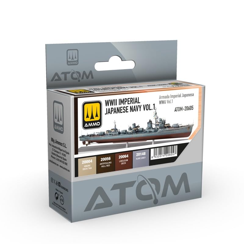 Ammo Mig Jimenez - Atom Wwii Imperial Japanese Navy Vol.1 Set