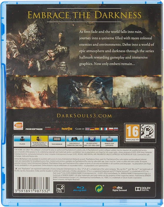 Special Price - Dark Souls III (3) (PS4