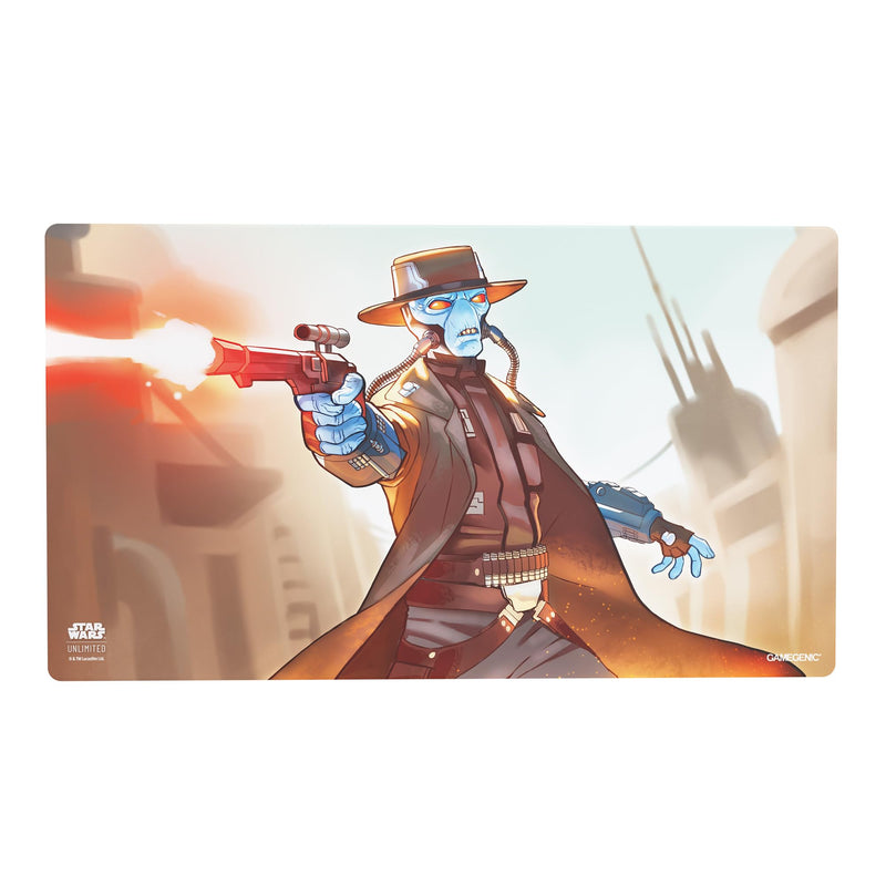 Gamegenic | Star Wars Unlimited Playmat - Cad Bane | TCG Accessory | Premium, non-slip game mat featuring official Cad Bane artwork for Star Wars: Unlimited TCG.