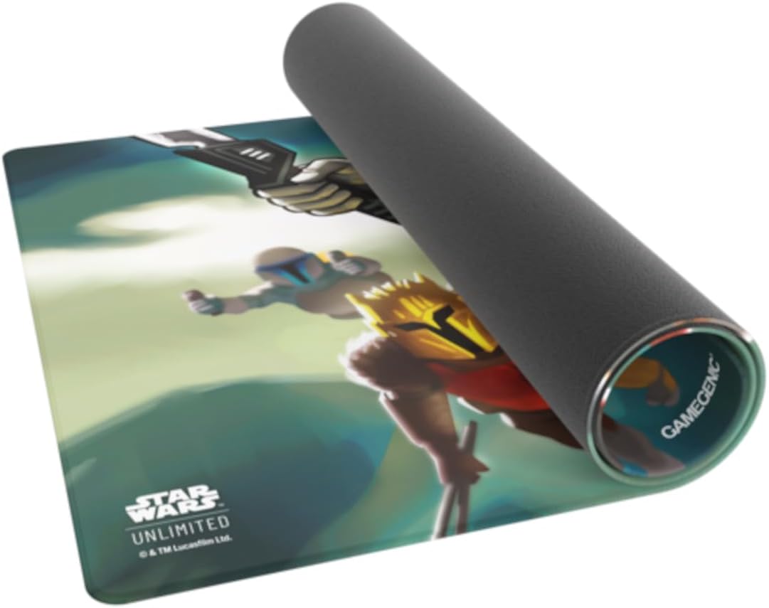 Gamegenic | Star Wars Unlimited Playmat - Bo-Katan Kryze | TCG Accessory | Protect your cards and enhance your play area with stunning Bo-Katan Kryze art on a durable mat.