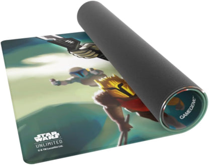 Gamegenic | Star Wars Unlimited Playmat - Bo-Katan Kryze | TCG Accessory | Protect your cards and enhance your play area with stunning Bo-Katan Kryze art on a durable mat.
