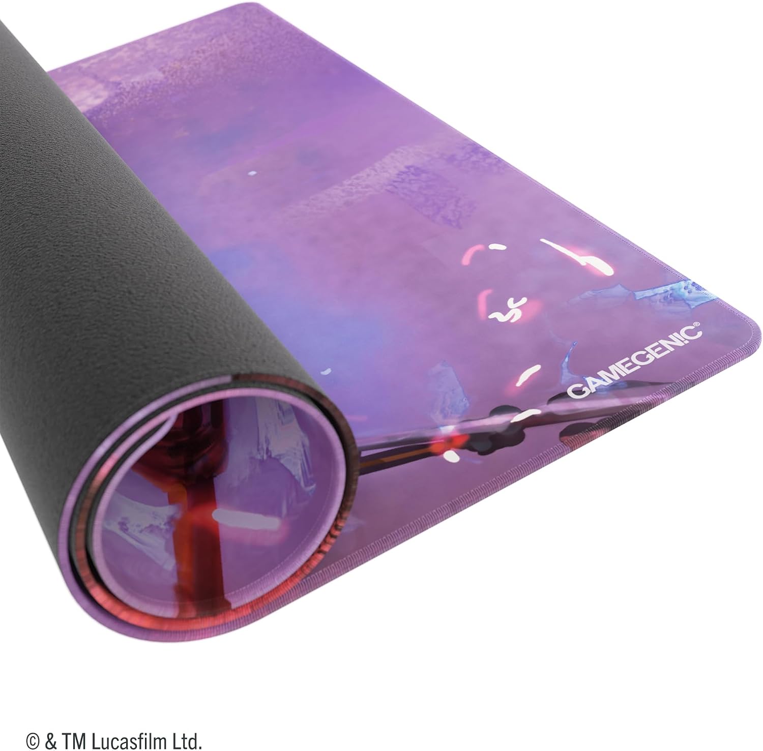 Gamegenic | Star Wars Unlimited Shiny Playmat - The Armourer | A striking, shiny finish game mat featuring The Armourer, designed for card protection and style.