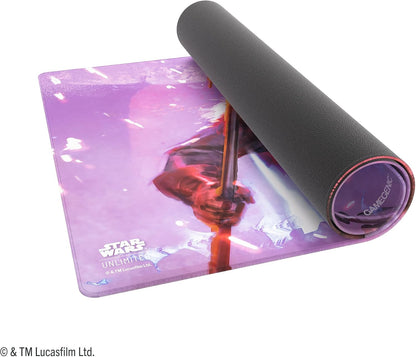 Gamegenic | Star Wars Unlimited Shiny Playmat - The Armourer | A striking, shiny finish game mat featuring The Armourer, designed for card protection and style.
