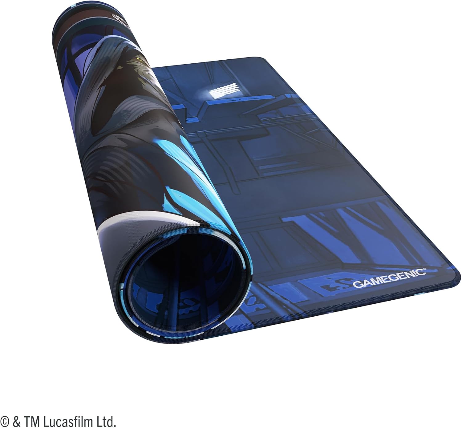 Gamegenic | Star Wars Unlimited Double-Sided Playmat - Luke vs Palpatine | A versatile double-sided mat featuring Jedi Luke Skywalker and Emperor Palpatine for epic battles.