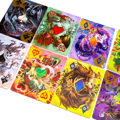 Pandasaurus Games | Beasts | Cooperative Number Climbing Suit Selection Obstacle Cards Logic Strategy Card Game | 2 To 6 Players | 20 To 30 Minutes