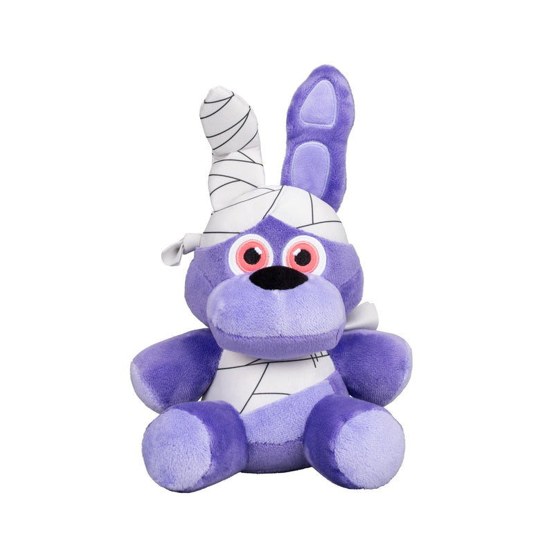 Jazwares Five Nights at Freddy’s Halloween Bonnie 8-Inch Plush | Mummy Costume and Glow-In-The-Dark Eyes