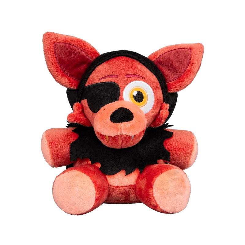 Jazwares Five Nights at Freddy’s Halloween Foxy 8-Inch Plush | Reaper costume and Glow-In-The-Dark Eyes