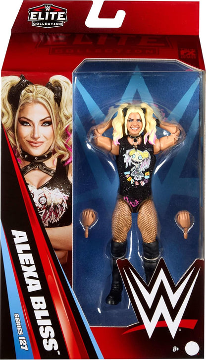 Mattel WWE Elite Alexa Bliss Action Figure & Accessories, Series #127 | WWE Action Figure, 6-inch Collectible Superstar with 25 Articulation Points & Swappable Hands