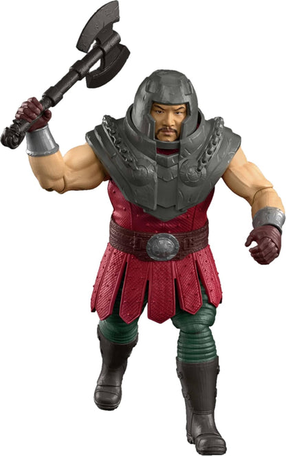 Masters of the Universe 2026 Movie Accurate Ram Man Action Figure | MOTU 5.5 Inch Hero Toy, 14 Movable Joints & Battle Axe Accessory, Jon Xue Zhang Likeness