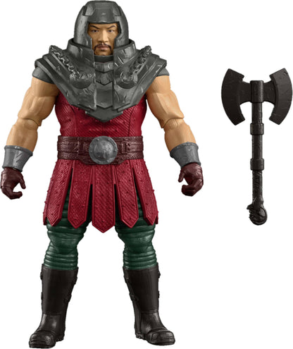 Masters of the Universe 2026 Movie Accurate Ram Man Action Figure | MOTU 5.5 Inch Hero Toy, 14 Movable Joints & Battle Axe Accessory, Jon Xue Zhang Likeness