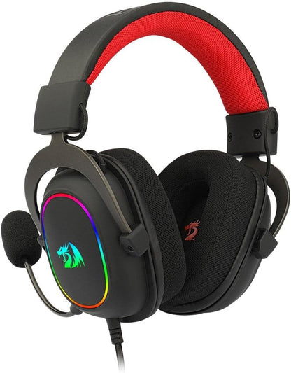 Redragon Zeus X RGB USB 7.1 Surround Sound Virtual Gaming Headset H510-RGB, Black