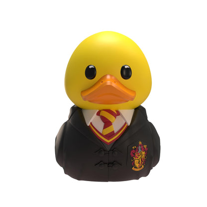 TUBBZ Harry Potter Grifondoro paperella di gomma 3.5cm Mini | Merchandising ufficiale Harry Potter libri, film fantasia fan Mini Grifondoro Vinile Anatra con la bacchetta vasca per regali