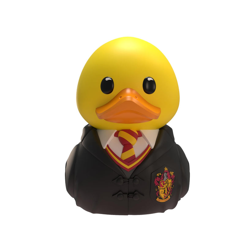 TUBBZ Harry Potter Grifondoro paperella di gomma 3.5cm Mini | Merchandising ufficiale Harry Potter libri, film fantasia fan Mini Grifondoro Vinile Anatra con la bacchetta vasca per regali