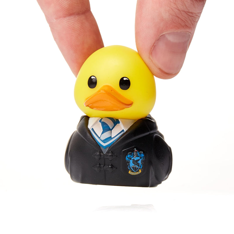 TUBBZ Harry Potter Corvonero paperella di gomma 3.5cm Mini | Merchandising ufficiale Harry Potter libri, film fantasia fan Mini Corvonero Vinile Anatra con la bacchetta vasca per regali