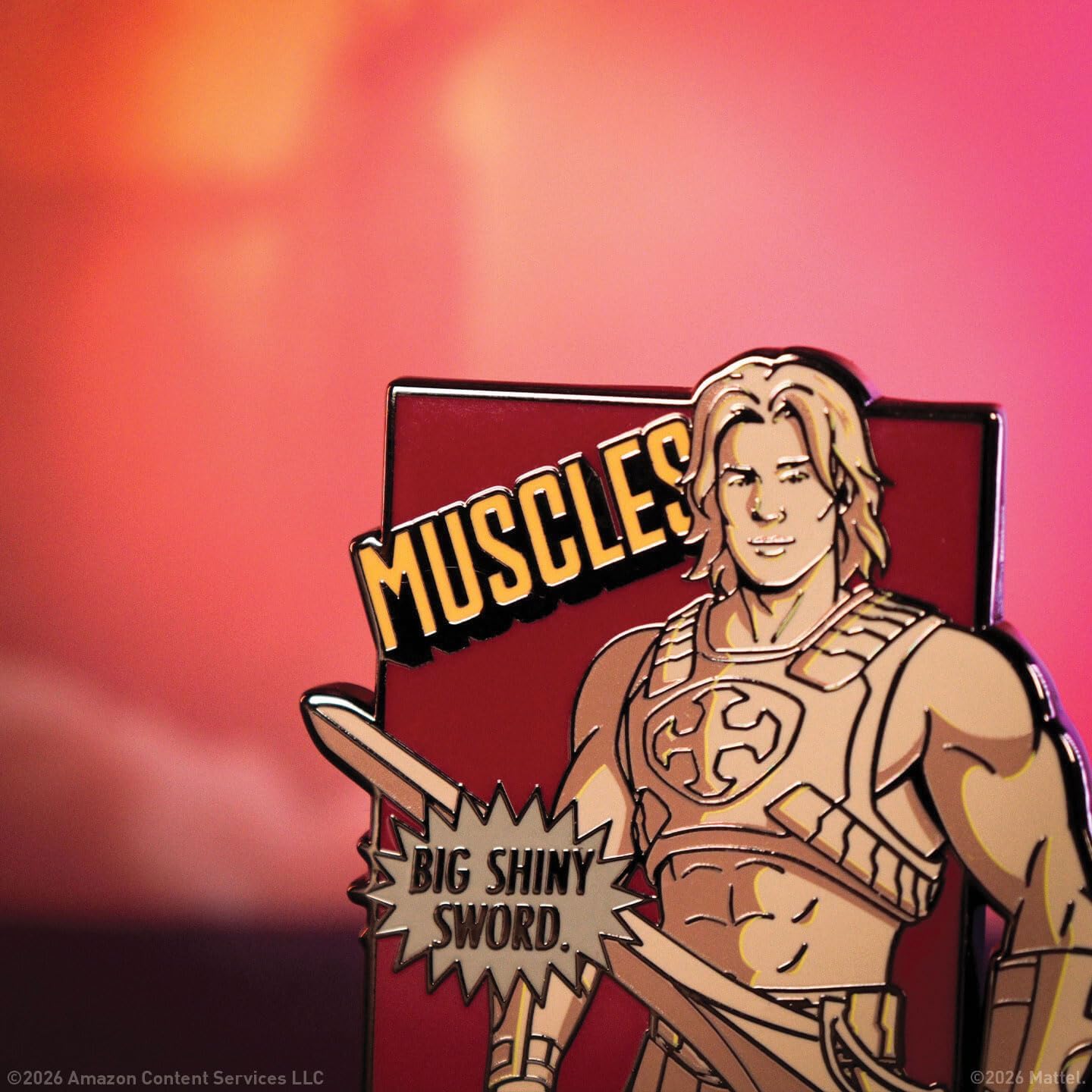 Masters of the Universe® 2026 - Spilla in metallo collezionabile He-Man edizione limitata