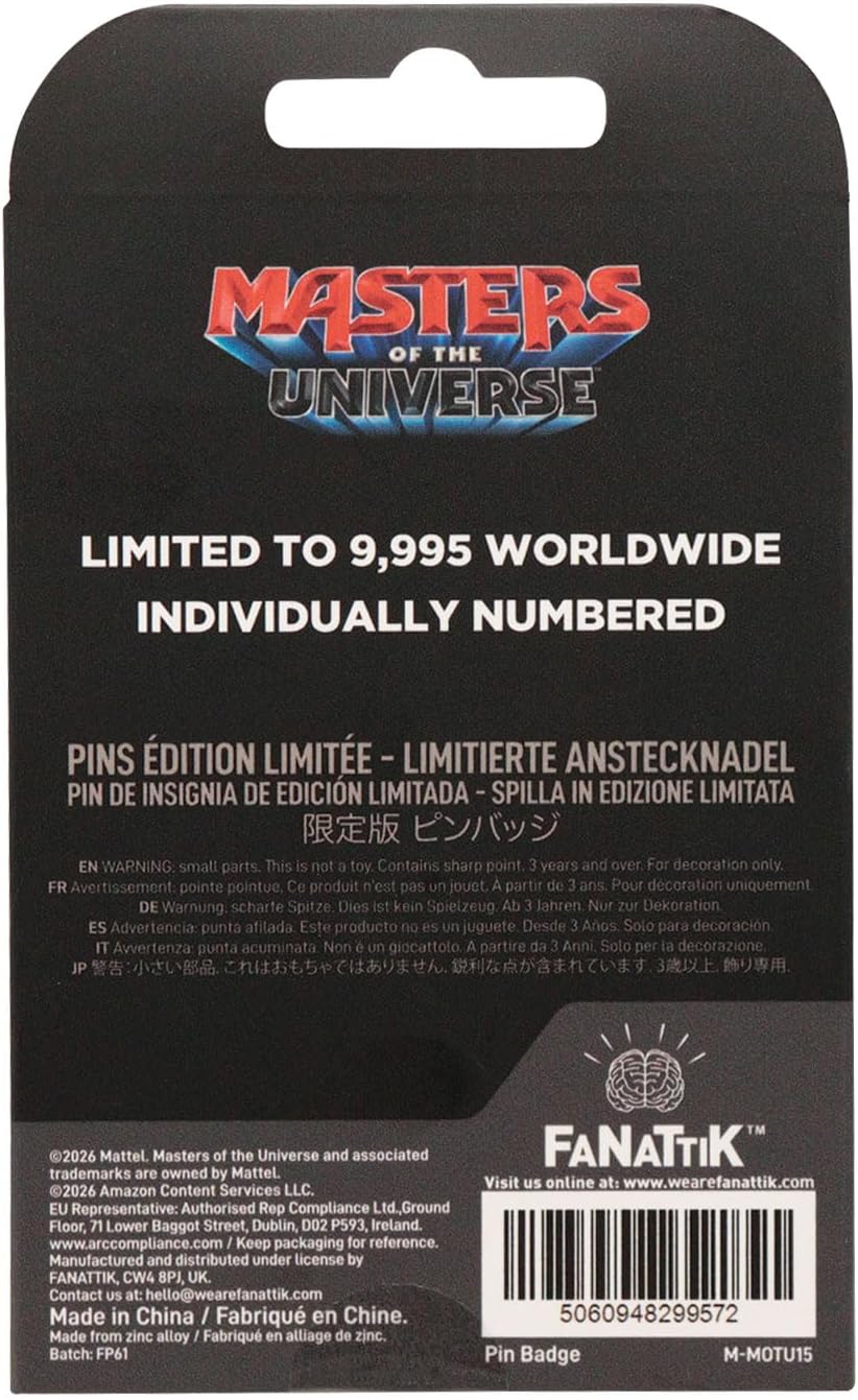 Masters of the Universe® 2026 - Spilla in metallo collezionabile He-Man edizione limitata