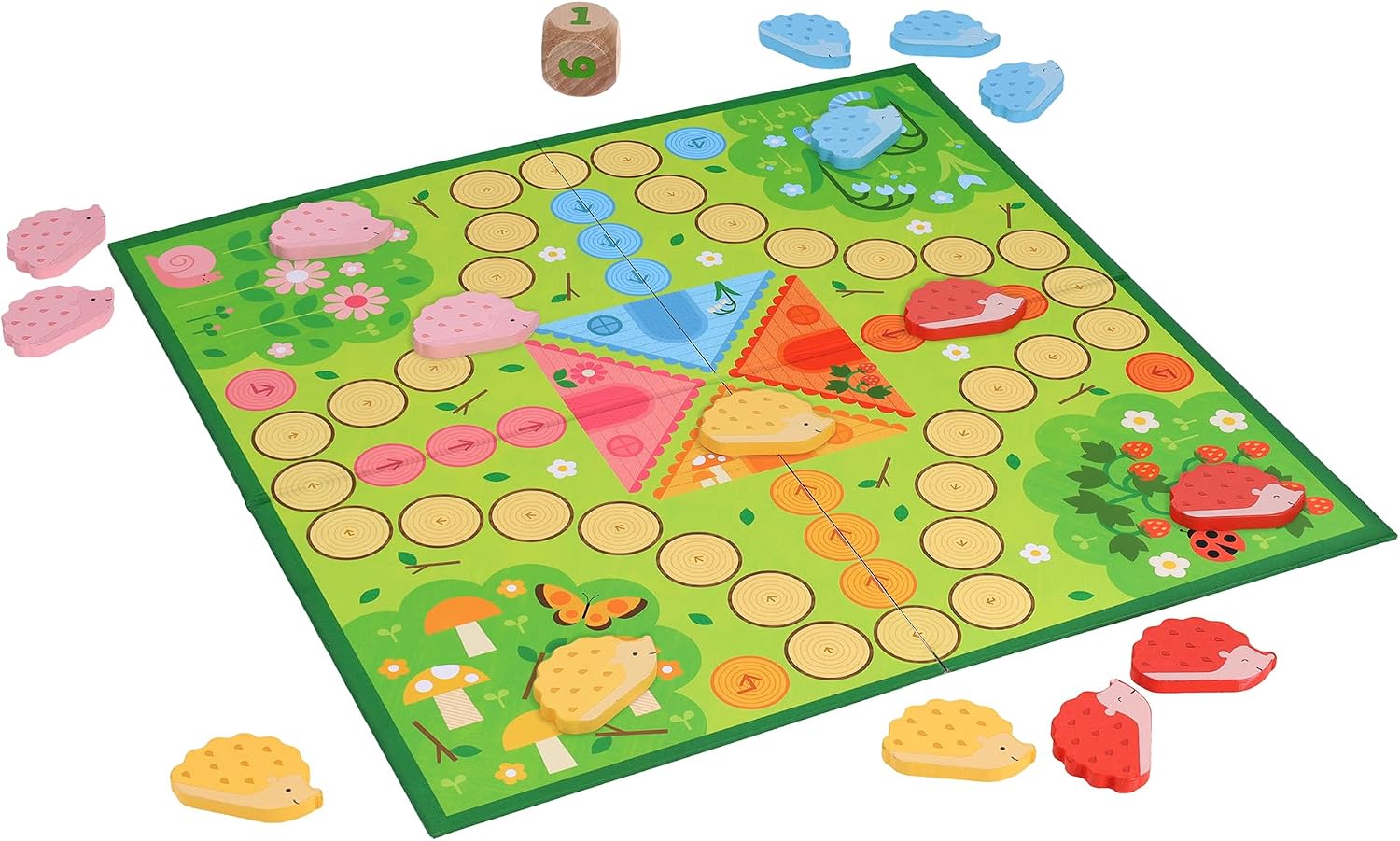 Hurry Home, Hedgehogs!: A Prickly Racing Game | My First Parcheesi (Ludo) Game for Ages 4+, Family Game Night Activity, Easy to Learn Board Game