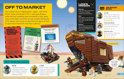 LEGO Star Wars Luke Skywalker's Galactic Adventures: Subtitle: With Luke Skywalker Minifigure