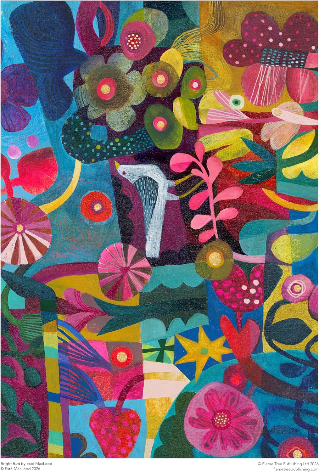 Adult Sustainable Jigsaw Puzzle Esté MacLeod: Bright Bird: 1000-pieces. Ethical, Sustainable, Earth-friendly