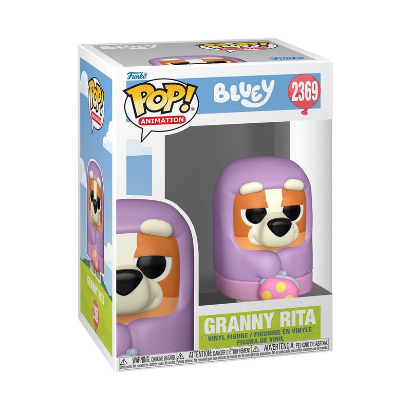 Funko POP! Animation: Bluey - Granny Rita | Official Merch - Collectable Vinyl Figurine for Shelf Display - Birthday Gift Idea for Fans and Collectors