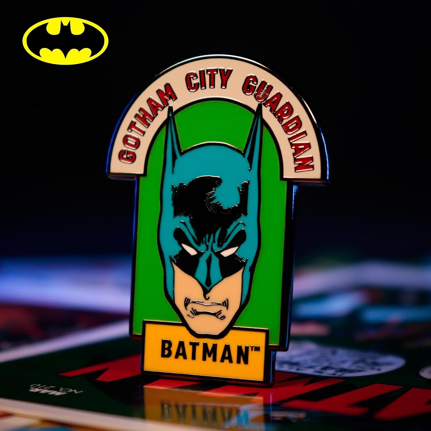 Dc Comics Pin Badge Batman Gotham City Guardian Limited Edition