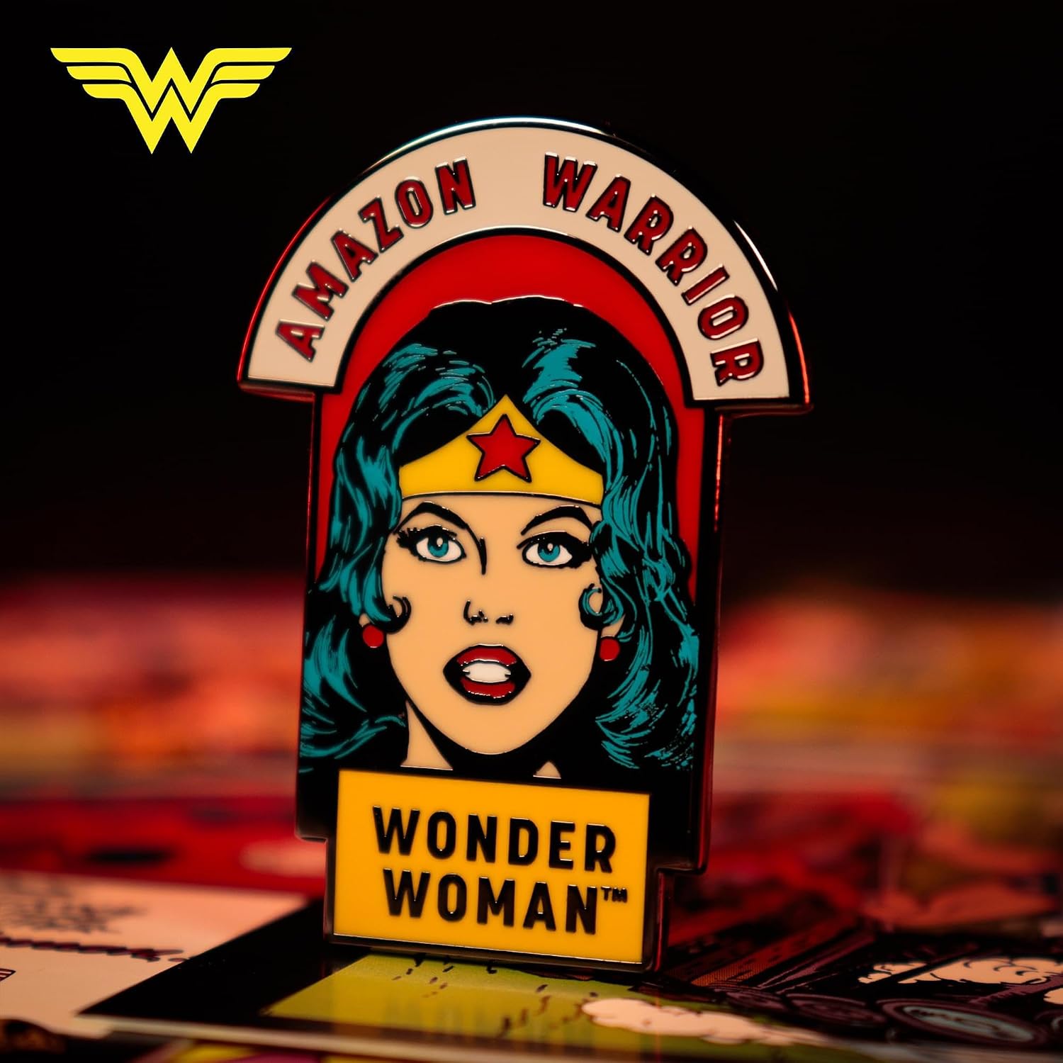 Dc Comics Pin Badge Wonder Woman Amazon Warrior Limited Edition