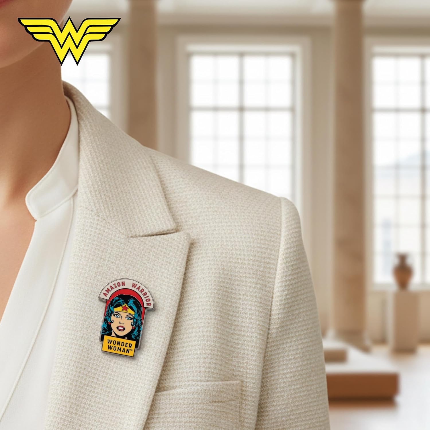 Dc Comics Pin Badge Wonder Woman Amazon Warrior Limited Edition