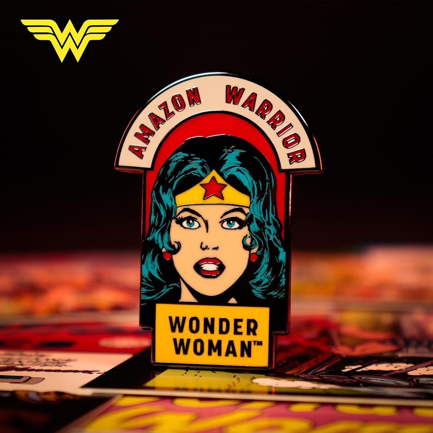 Dc Comics Pin Badge Wonder Woman Amazon Warrior Limited Edition