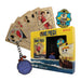 FaNaTtik One Piece Gift Set – Playing Cards, Gum Gum Fruit Keyring & Going Merry Pin Badge, Officially Licensed Merchandise, Anime Collectible Gift Box for Fans & Gamers