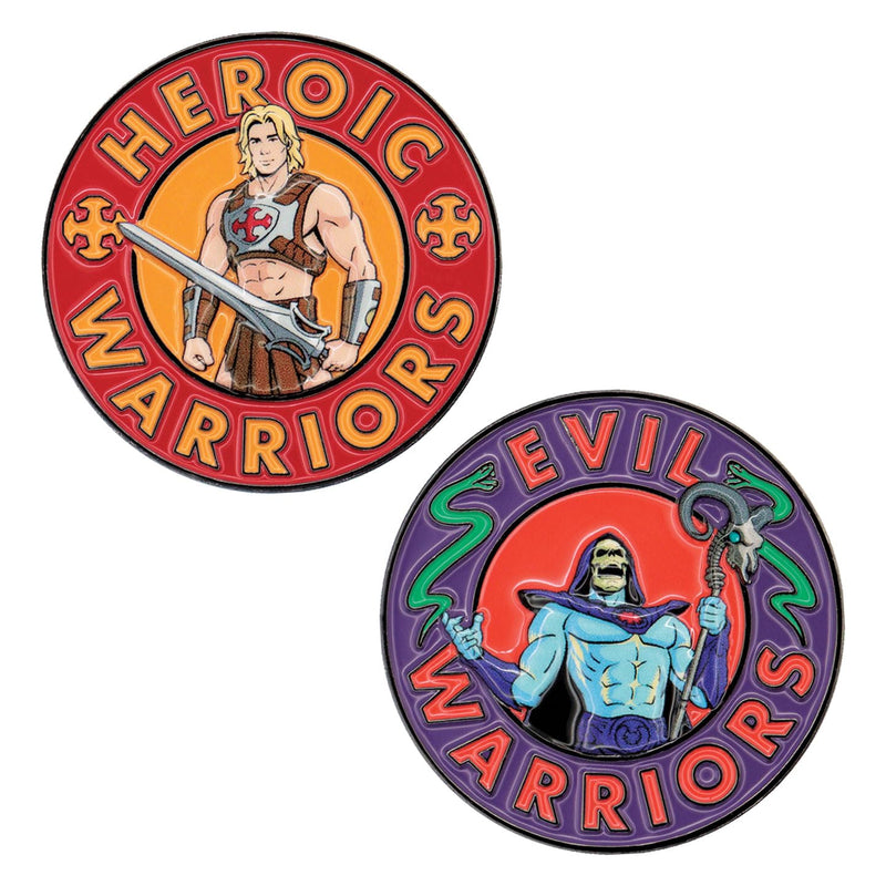 FaNaTtik Masters of the Universe® 2026 He‑Man™ & Skeletor™ Limited Edition Coin - Offizielles nummeriertes Sammlerstück (9.995 weltweit