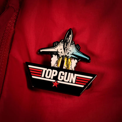 Top Gun Pin Badge Moving Limited Edition