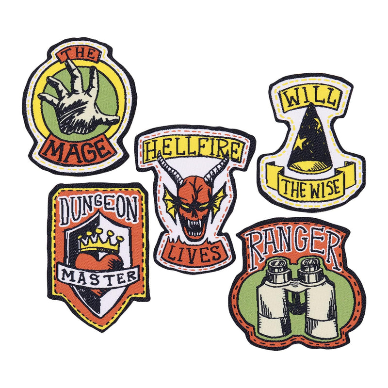 Stranger Things Fabric Patches 5-Pack