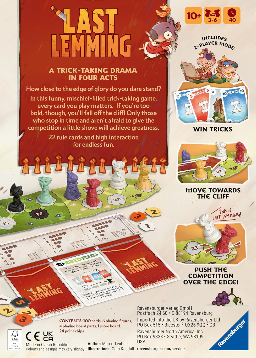 Ravensburger Last Lemming Game