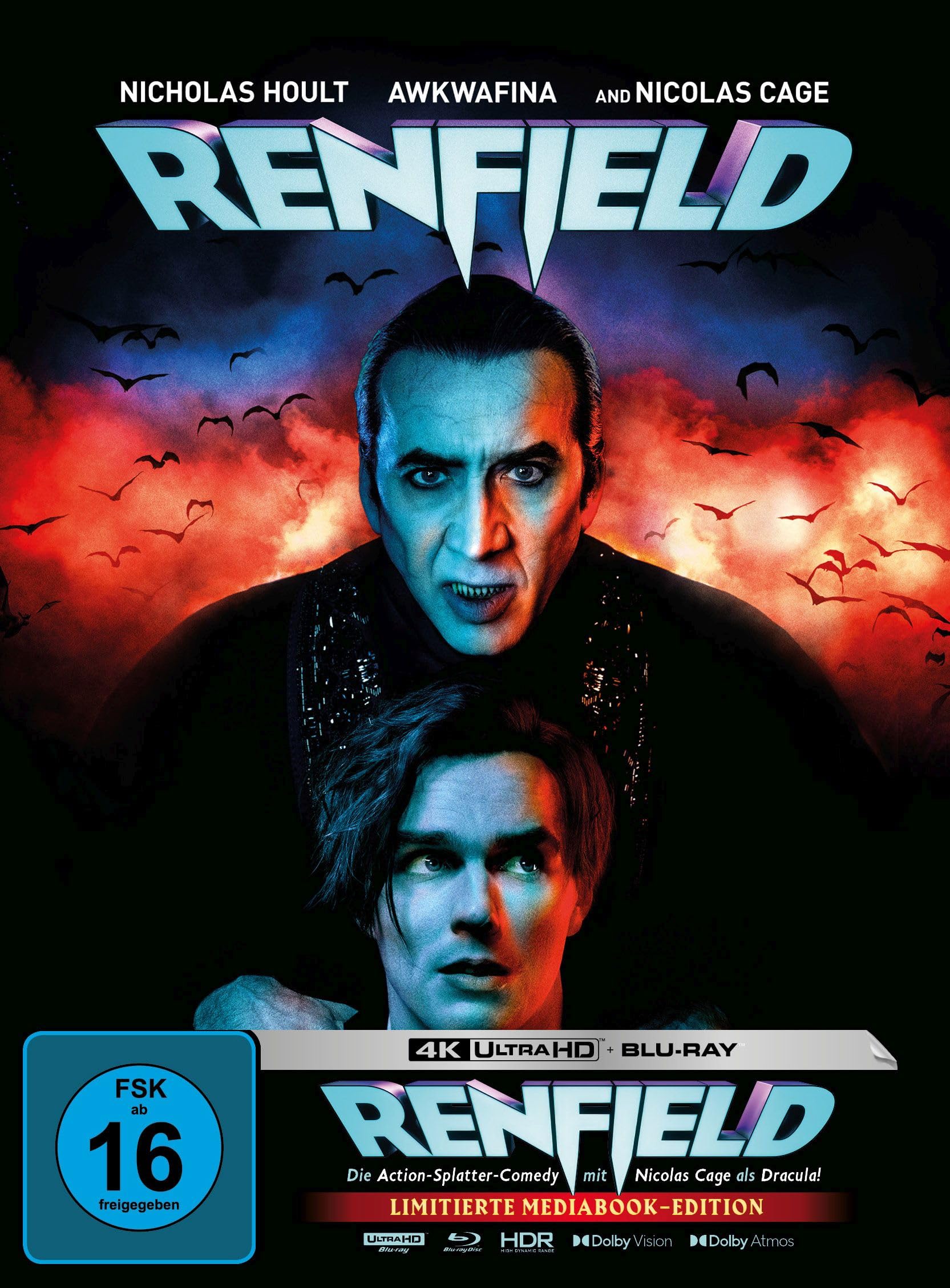 Renfield - Limitierte Mediabook-Edition auf 666 Stück - Cover B (4K Ultra HD