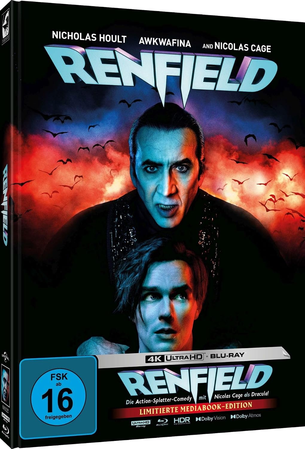 Renfield - Limitierte Mediabook-Edition auf 666 Stück - Cover B (4K Ultra HD
