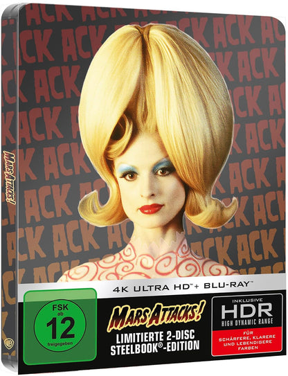 Mars Attacks (Steelbook, 4K-UHD+Blu-ray