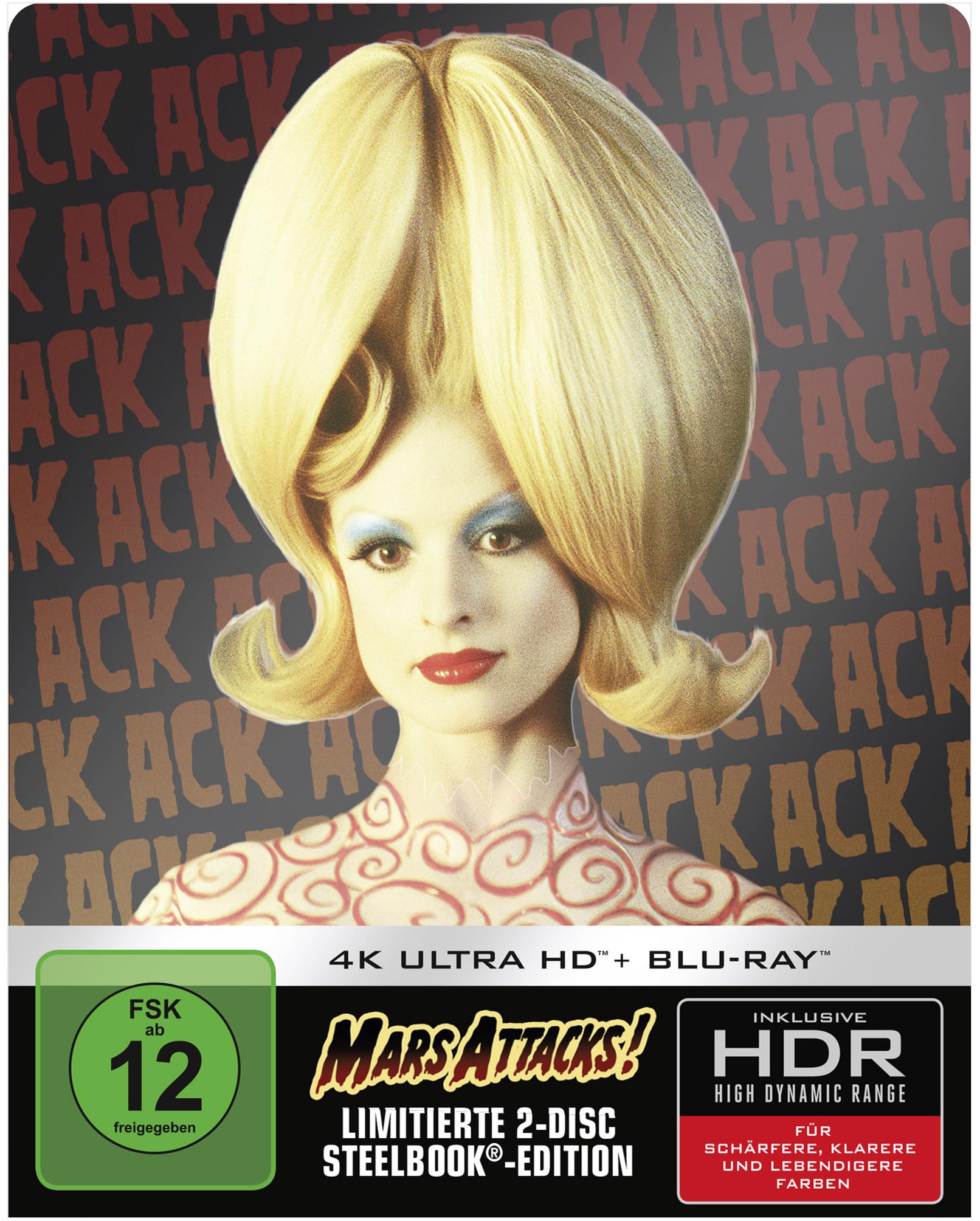 Mars Attacks (Steelbook, 4K-UHD+Blu-ray