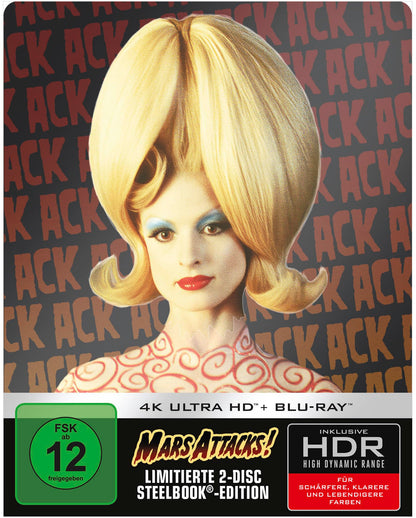 Mars Attacks (Steelbook, 4K-UHD+Blu-ray