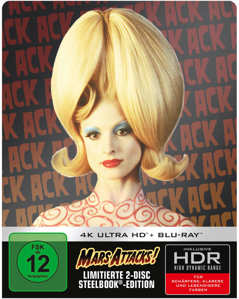 Mars Attacks (Steelbook, 4K-UHD+Blu-ray