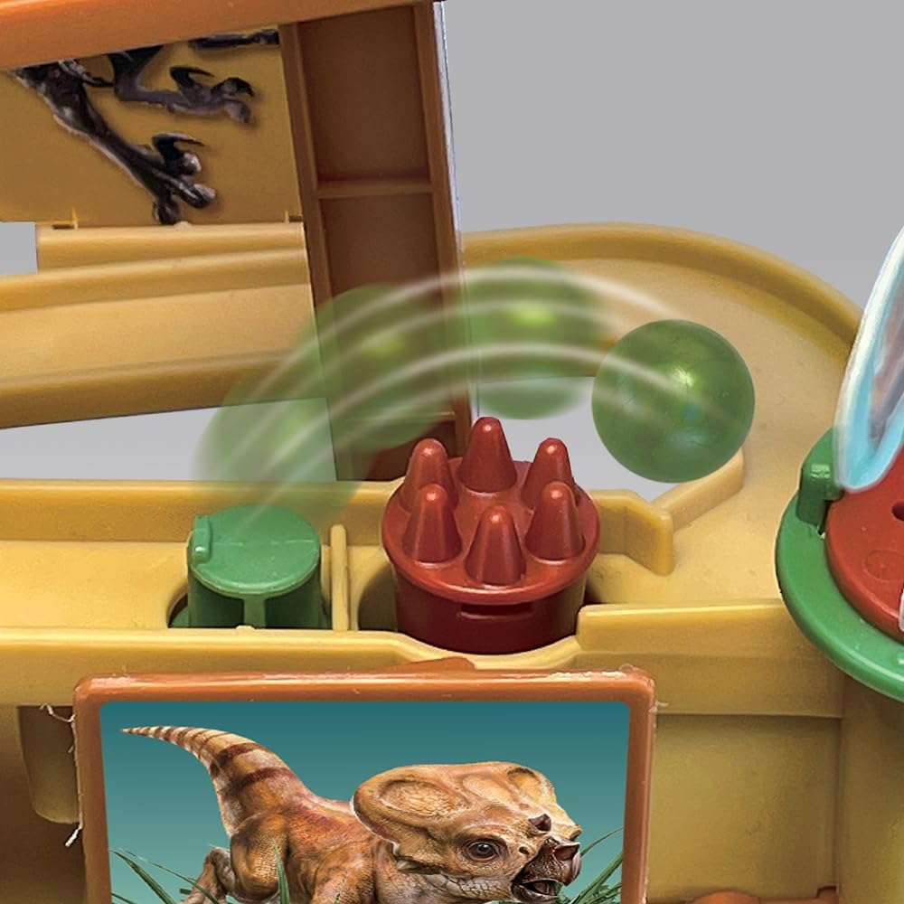 EPOCH Games - 7515 Jurassic World Rebirth Adventure Challenge - Party Game, Party Spiel, Dinosaurier Spielzeug, Brettspiel für Kinder ab 4 Jahren