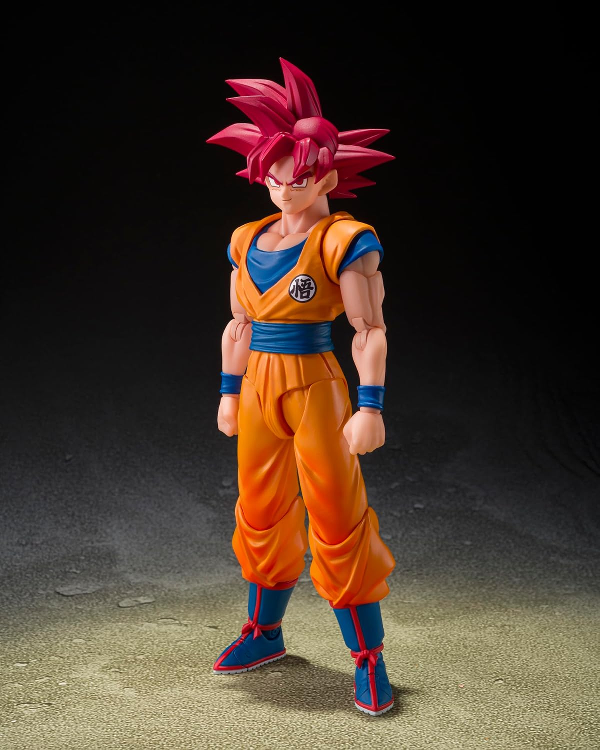 TAMASHII NATIONS - Dragon Ball Super - Super Saiyan God Son Goku (God Aura) S.H.Figuarts Action Figure | Dragonball Super 6 Inch Action Figure S.H. Figuarts