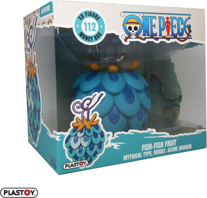 Plastoy One Piece Salvadanaio Frutto Fish-Fish - PVC - 12 cm