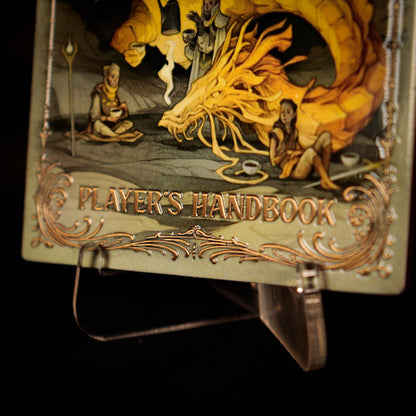 FaNaTtik Manuale del giocatore di Dungeons & Dragons Lingotto di metallo con copertina alternativa - Edizione limitata (5.000), da collezione ufficiale D&D, finitura color oro antico, numerato