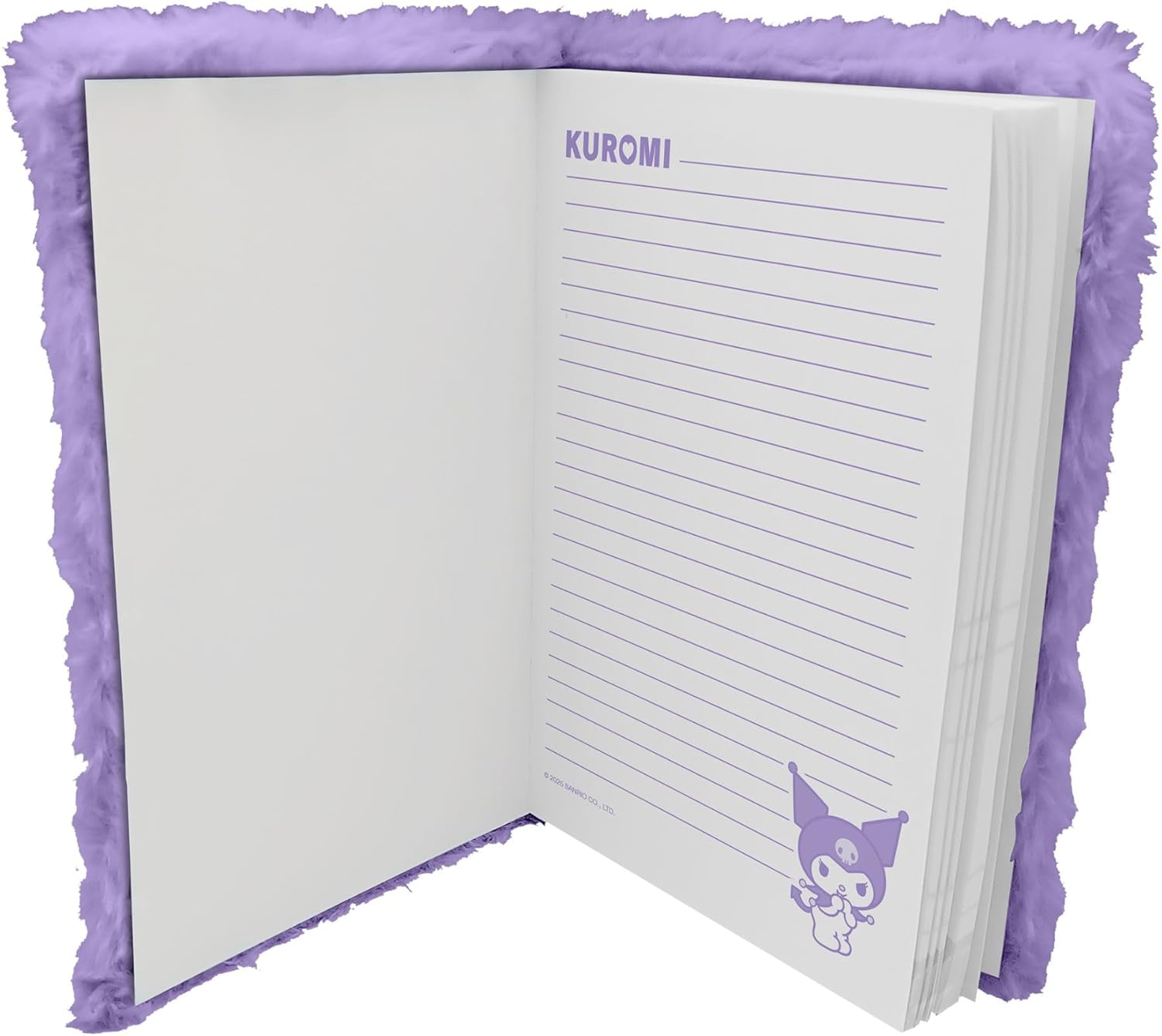 KUROMI PLUSH NOTEBOOK