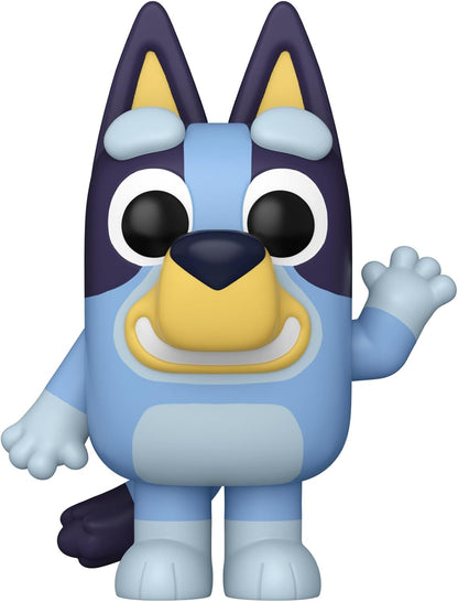 Funko POP! Jumbo: Bluey - Bluey | Official Merch - Collectable Vinyl Figurine for Shelf Display - Birthday Gift Idea for Fans and Collectors