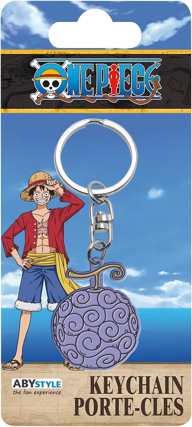 ABYSTYLE One Piece Demon Fruit Gum Gum Keyring - Official Product