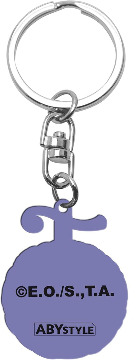 ABYSTYLE One Piece Demon Fruit Gum Gum Keyring - Official Product