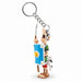 Plastoy Porte-clés figurine Astérix, Légionnaire mordu par Idéfix (60321